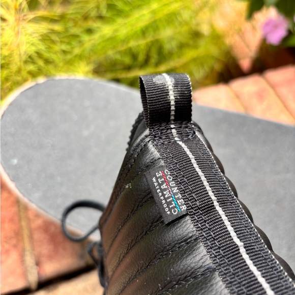 Waterproof Leather lunarlon Chuck Taylor converse All Star Sneakers black quilt - Picture 5 of 14